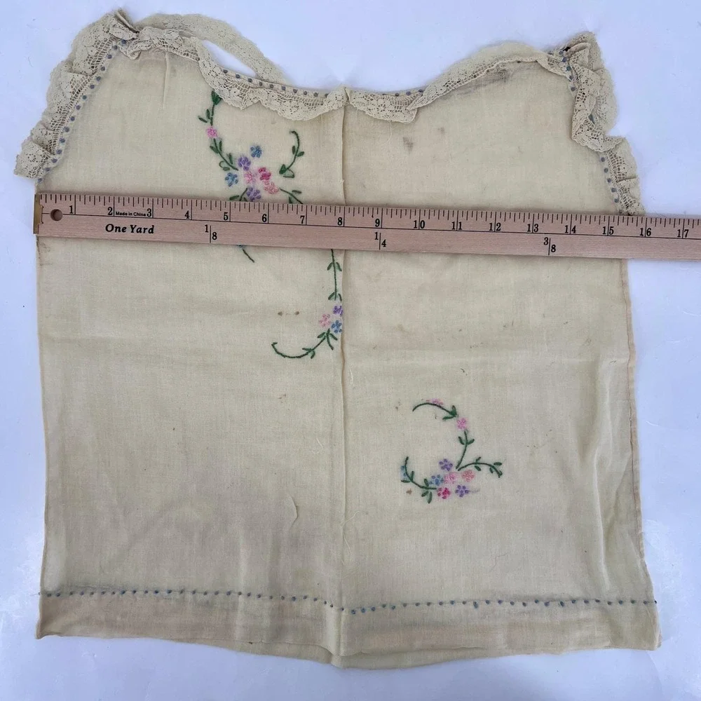 VTG baby girls clothing quilted‎ blanket lot 1930s 1940s 1950s antique heirloom